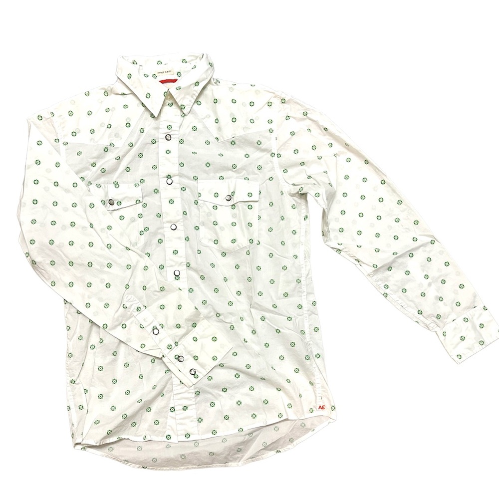Vintage American Eagle Medium Pearl Snap